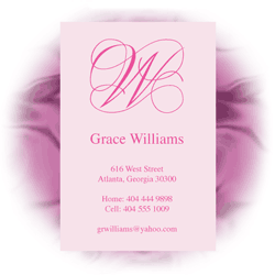 Flourish Calling Card