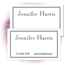Caslon Calling Card
