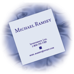 Square Calling Card